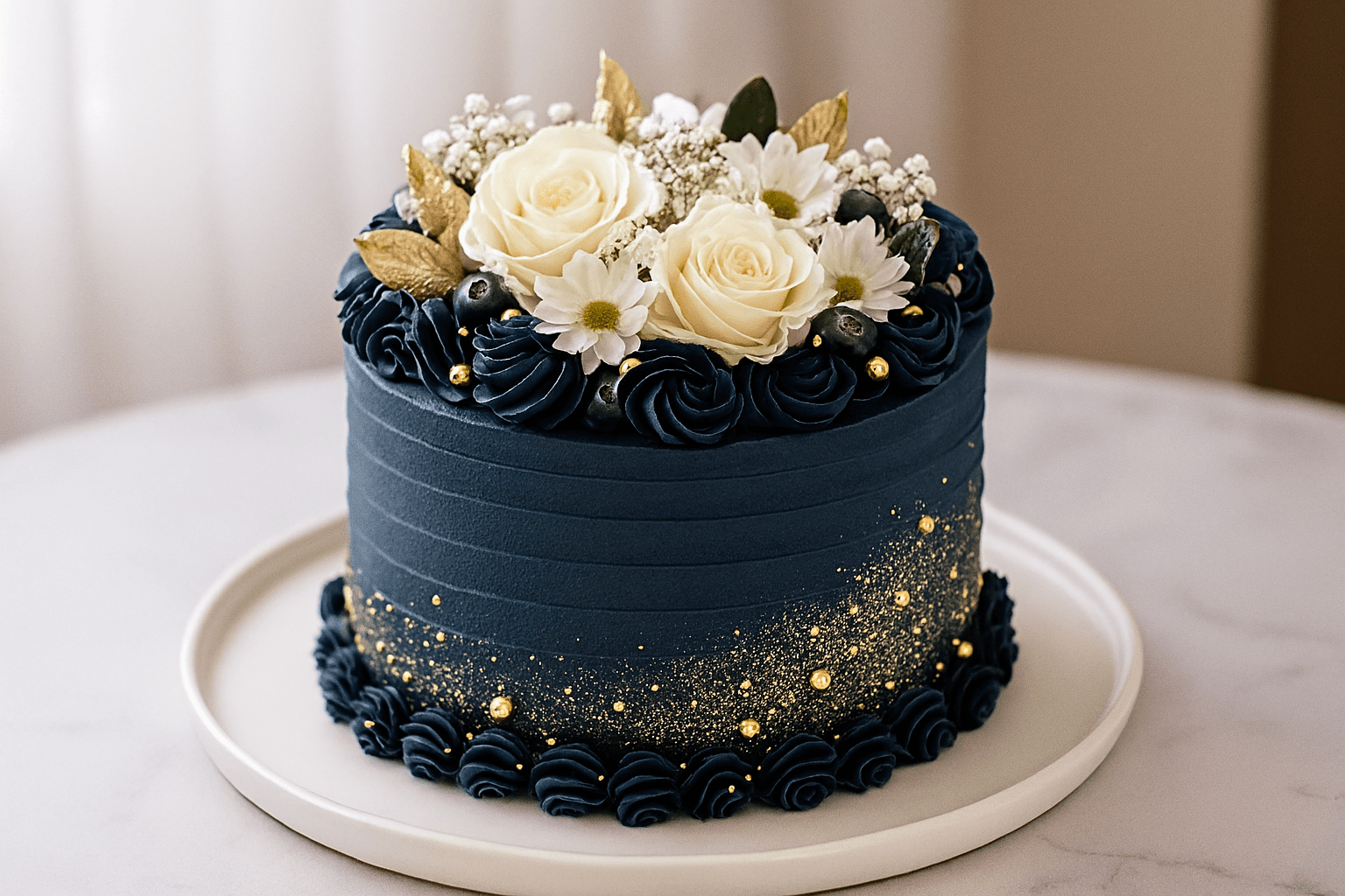 10" Whipped cream square