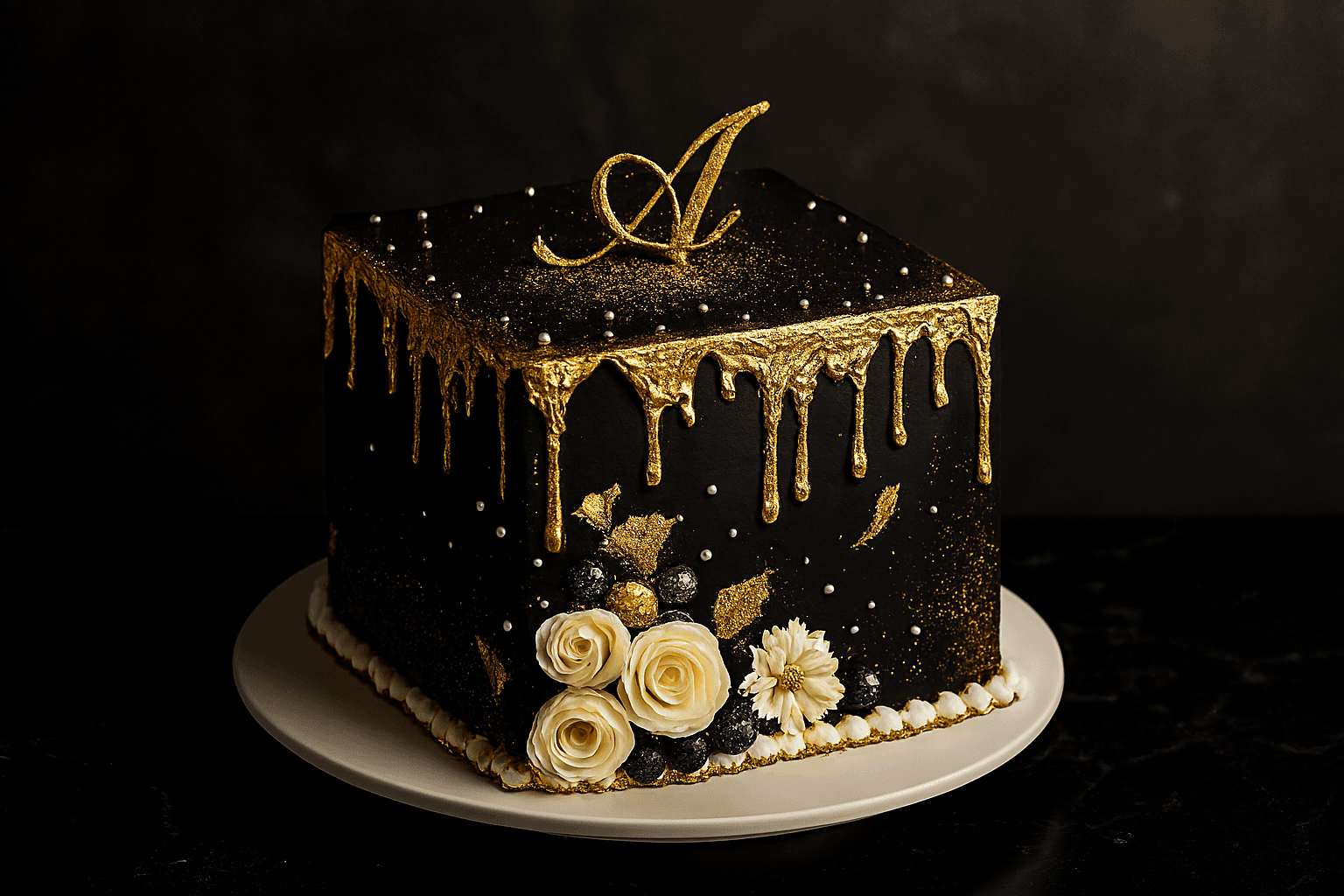 12" Whipped cream square