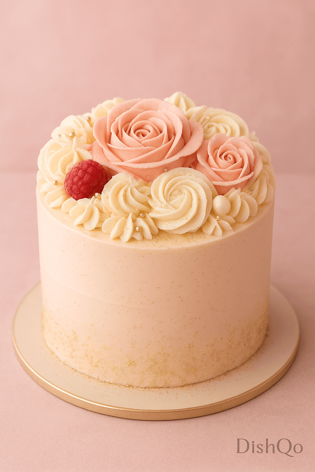 5" Whipped cream round