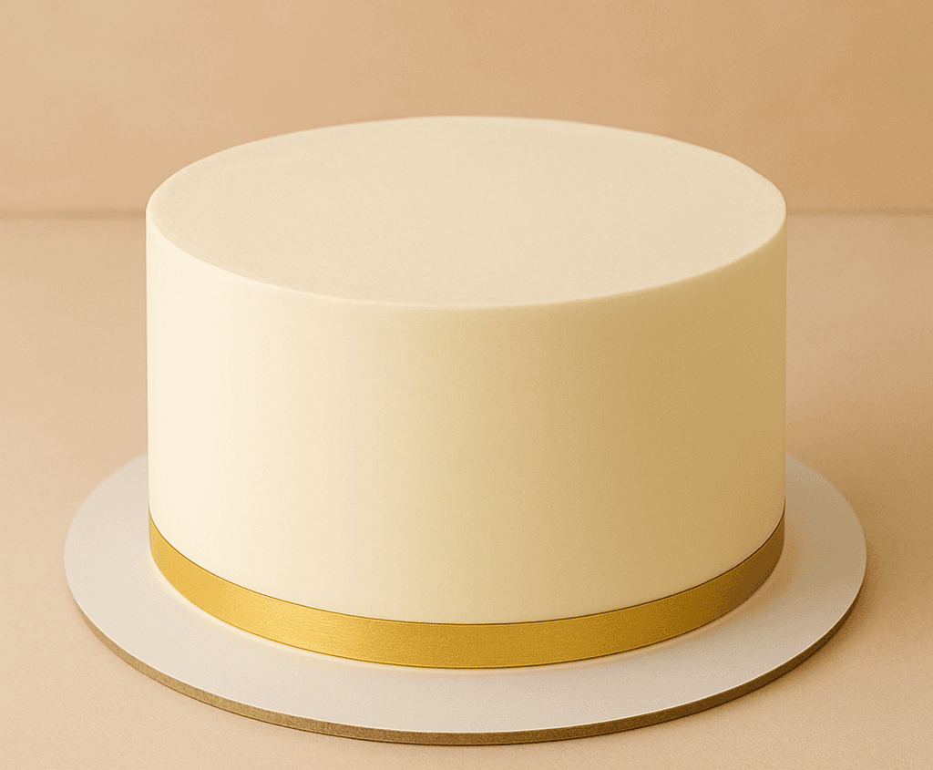 7" Whipped cream round