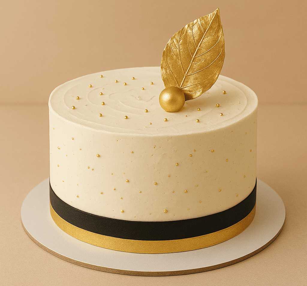 8" Whipped cream round